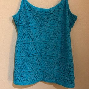 Vanity Blue Tank Top